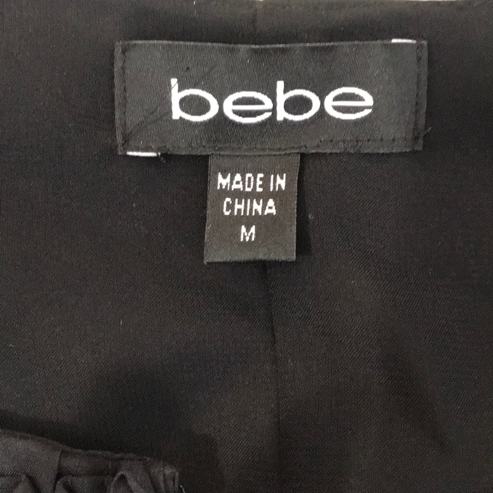 Black silk top *BEBE* - Picture 4 of 6